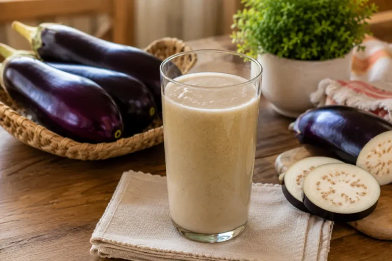 Descubra como fazer suco de berinjela e seus benefícios na saúde cardiovascular, redução do colesterol, perda de peso e muito mais. Aprenda diversas receitas de suco de berinjela e para que serve.