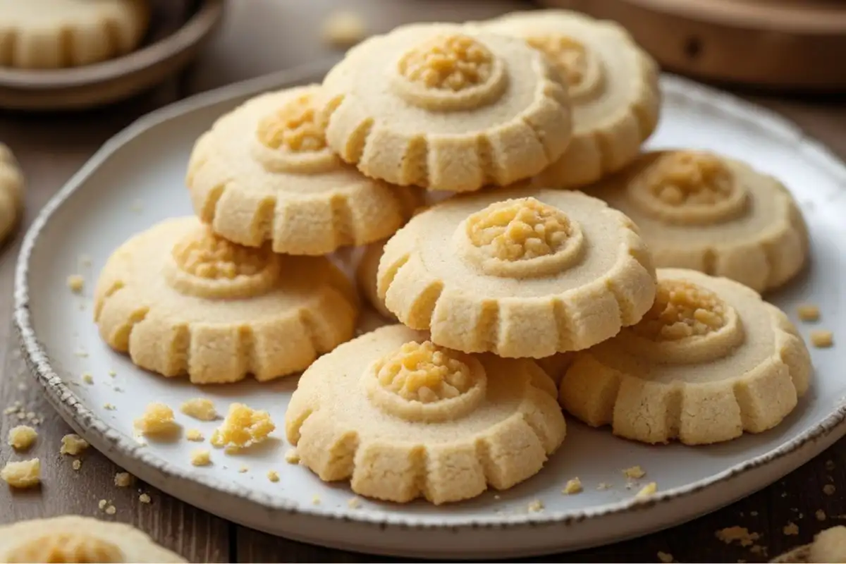 bolacha-de-maisena-3-ingredientes Bolacha de maisena caseira feita com apenas 3 ingredientes, fácil de preparar, crocante e que derrete na boca. Receita simples, econômica e perfeita para o café da tarde.