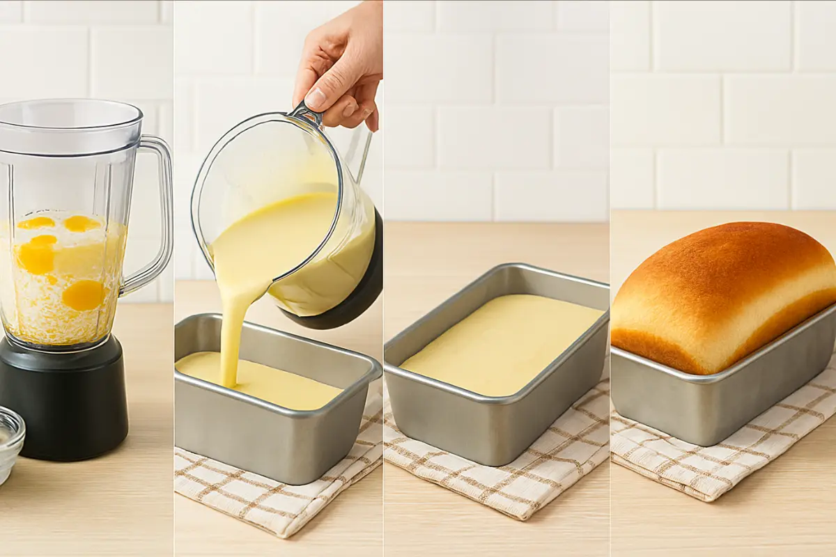 pao-de-liquidificador-sem -sovar Aprenda a fazer pão de liquidificador com praticidade e sabor. Receita fácil, versão low carb e dicas de conservação para acertar em casa
