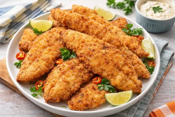 O segredo para um peixe frito sequinho sem espirros e sem meleca no fogão