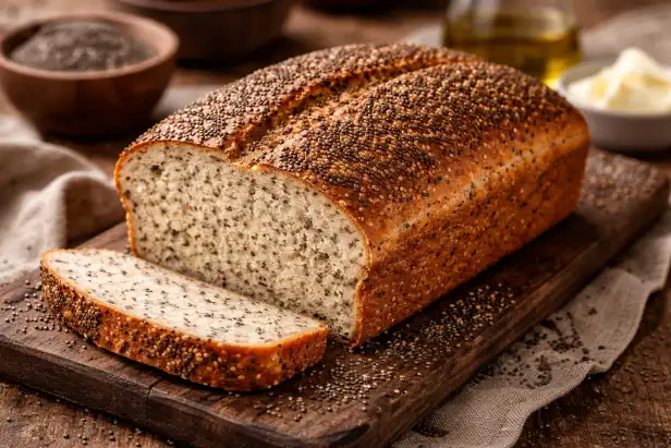 Descubra a melhor receita de pão de chia sem glúten para celíacos. Fácil, nutritivo e feito sem misturas prontas. Ideal para uma alimentação saudável.