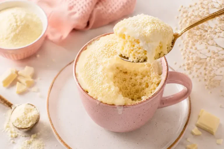 Como fazer bolo de caneca de leite ninho rápido e fofinho para lanche