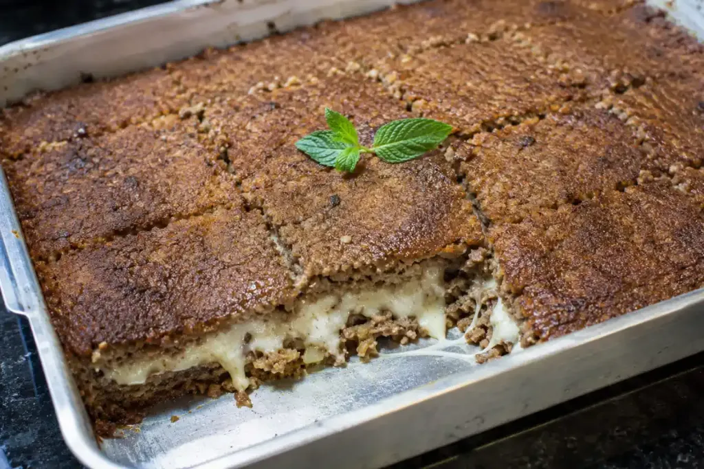 Como preparar um kibe de forno recheado perfeito e saboroso em casa