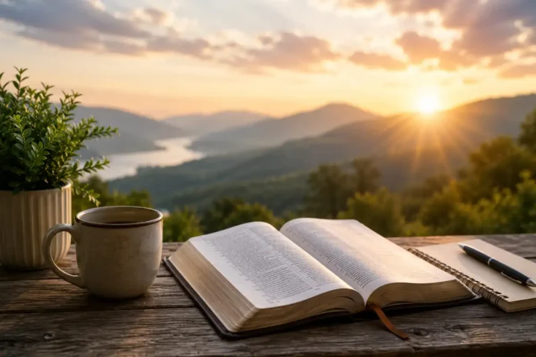 Devocional do dia com mensagem de fé, esperança e fortalecimento espiritual. Leia versículos bíblicos, reflexões e oração poderosa para renovar sua confiança em Deus.
