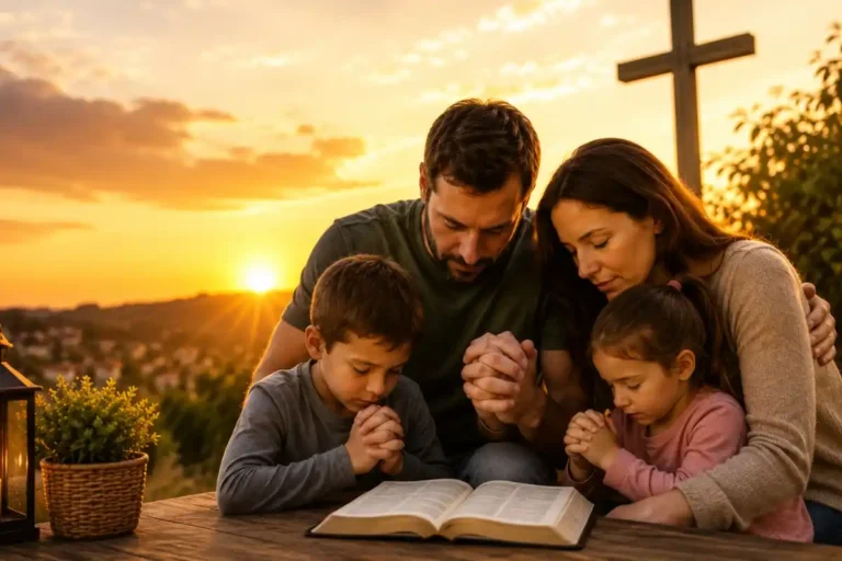 Faça uma poderosa oração de proteção para a família e entregue seu lar aos cuidados de Deus. Fortaleça a fé, receba proteção, paz, união e bênçãos para toda a sua família.