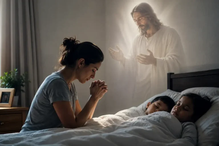 Oração pelos filhos com poderosa intercessão de Jesus Cristo. Fortaleça sua fé e peça proteção, sabedoria, paz e bênçãos para a vida dos seus filhos todos os dias.