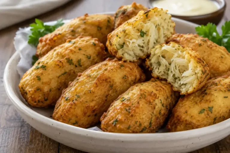 O segredo da receita de bolinho de bacalhau: ingredientes e preparo tradicional