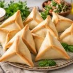 Prepare esfiha fechada árabe estilo fatay, com massa caseira, recheio suculento e formato triangular. Confira o passo a passo completo.