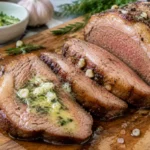 Picanha na manteiga de alho assada no forno, com ervas e sabor irresistível. Aprenda a preparar uma carne dourada para um almoço especial.