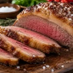 Picanha no forno com sal grosso, dourada por fora e suculenta por dentro. Confira os ingredientes, o tempo de preparo e as dicas para acertar o ponto.